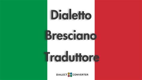 saiot bresciano|Dialetto bresciano